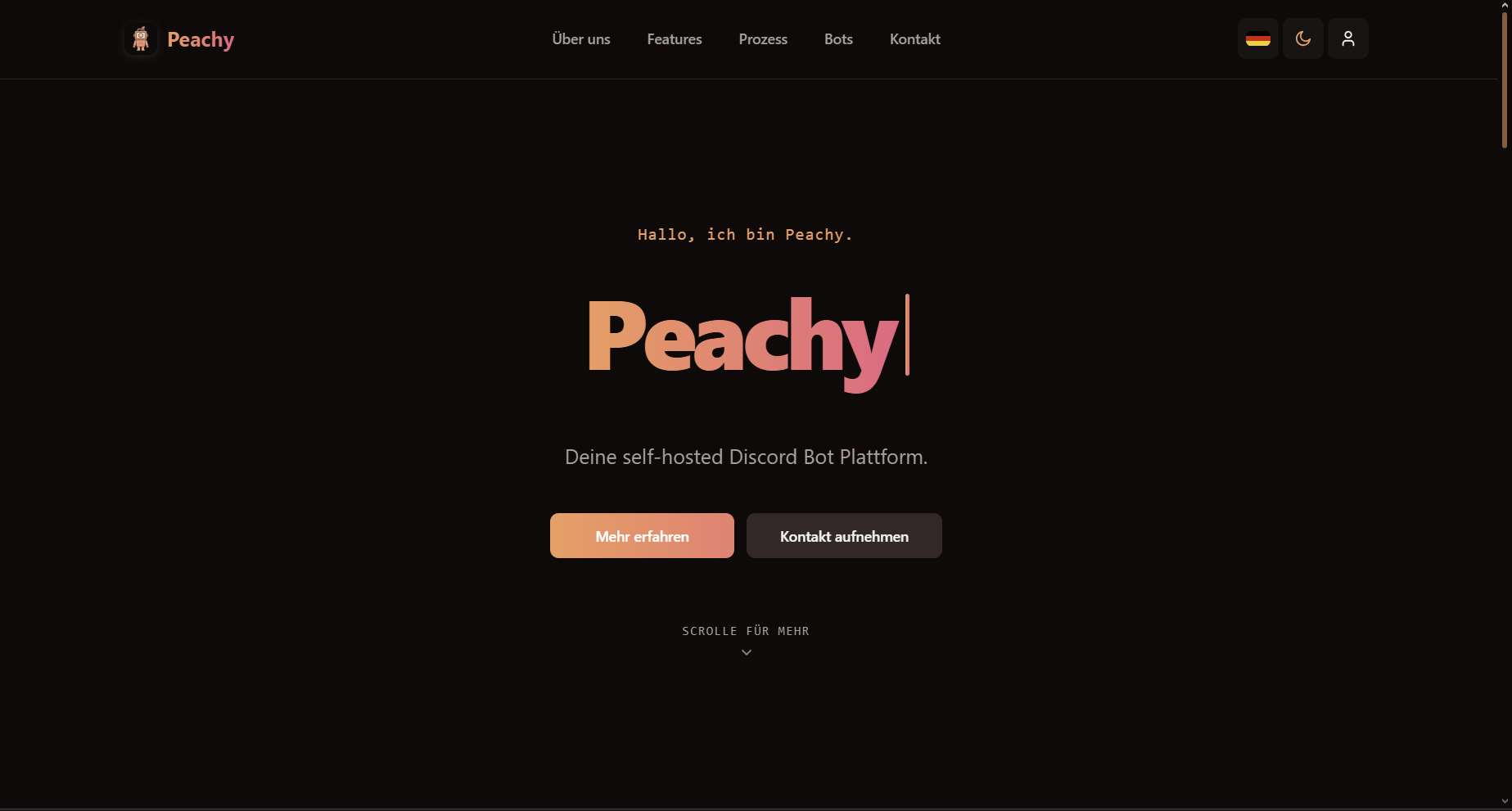 Peachy – Discord Bot Plattform